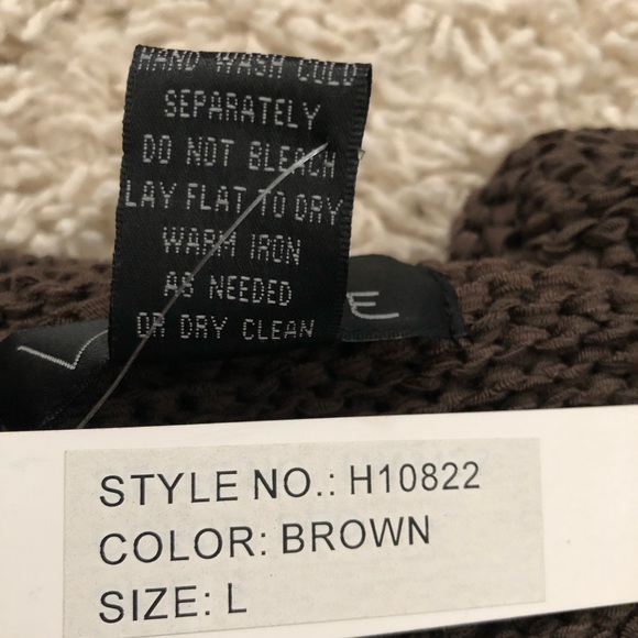 Venue Ruffle Front Ribbon Knit Cardigan Sweater - Picture 15 of 15